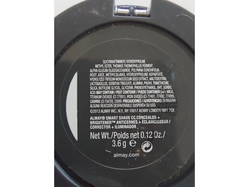 Almay Smart Shade CC Concealer + Brightener, 100 Light, 12 fl oz/3.4 g