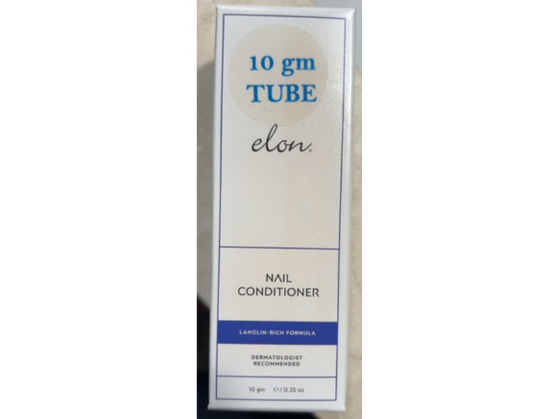 Elon Nail Conditioner, Lanolin, 0.35 oz/10 g