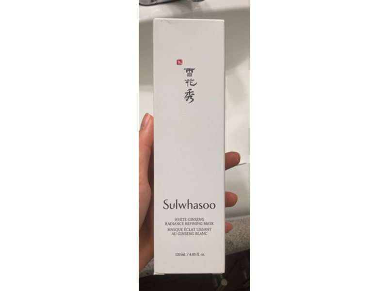 Sulwhasoo White Ginseng Radiance Refining Mask, 4.05 oz/120 mL