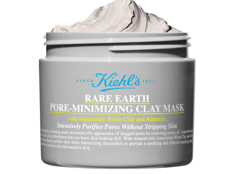 Kiehl's Rare Earth Pro Minimizing Clay Mask, Clay And Allantoin, 0.5 fl oz/14 mL