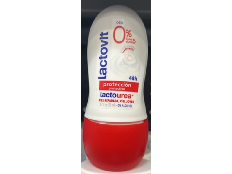 Lactovit Lactourea Deodorant Roll-On, 1.7 fl oz/50 mL