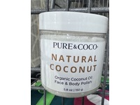 Pure & Coco Face & Body Polish, Natural Coconut, 5.8 oz/150 g - thumbnail 2