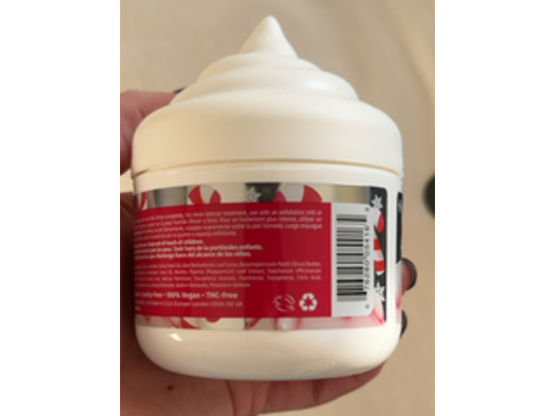 Hempz Limited Edition Holiday Sugar Scrub, Candy Cane Lane, 4 oz/110 g