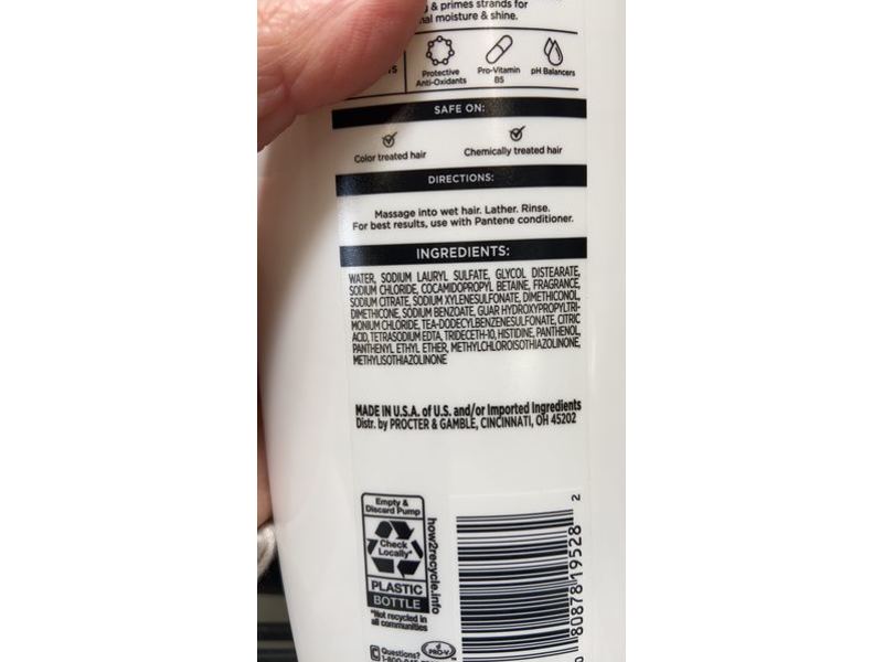 Pantene Pro-V Radiant Color Shine Shampoo, 27.7 fl oz/820 mL