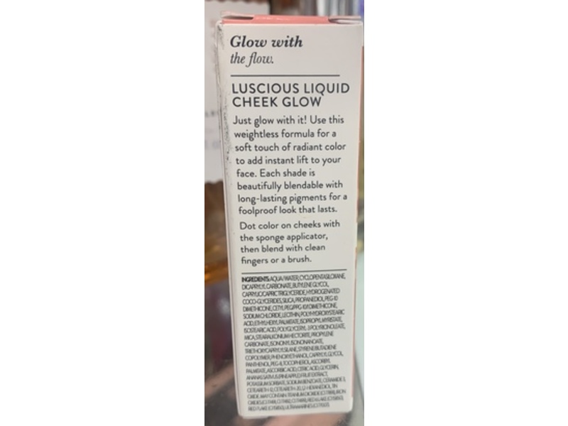 Laura Geller Luscious Liquid Cheek Glow, Love In Bloom, 0.19 fl oz/5.5 mL