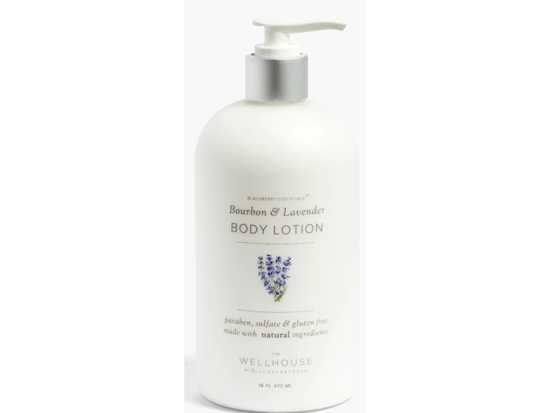 Well House Body Lotion, Bourbon & Lavender, 16 fl oz/473 mL