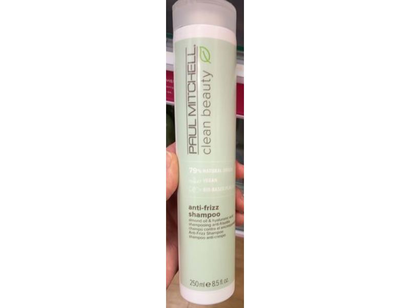 Paul Mitchell Clean Beauty Anti-Frizz Shampoo, 8.5 fl oz/250 mL