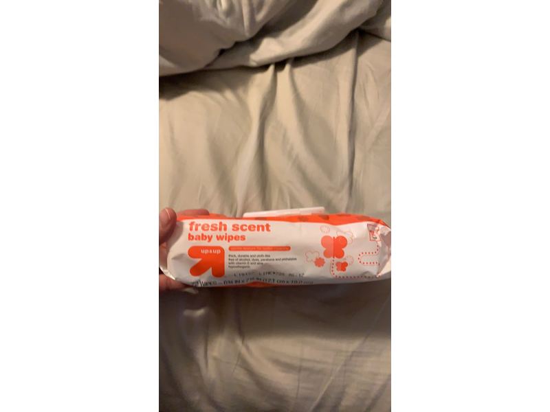 up&up Fresh Scent Baby Wipes, 72 ct