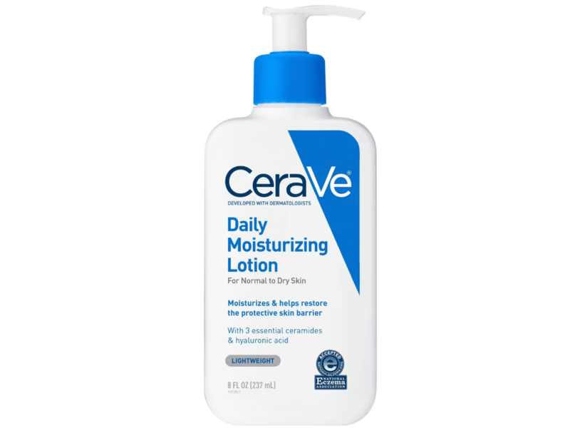 CeraVe Lightweight Daily Moisturizing Lotion, Normal To Dry Skin, 8 fl oz/237 mL