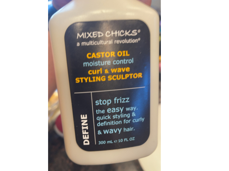 Mixed Chicks Curl & Wave Styling Sculptor, Castor Oil, 10 fl oz/300 mL
