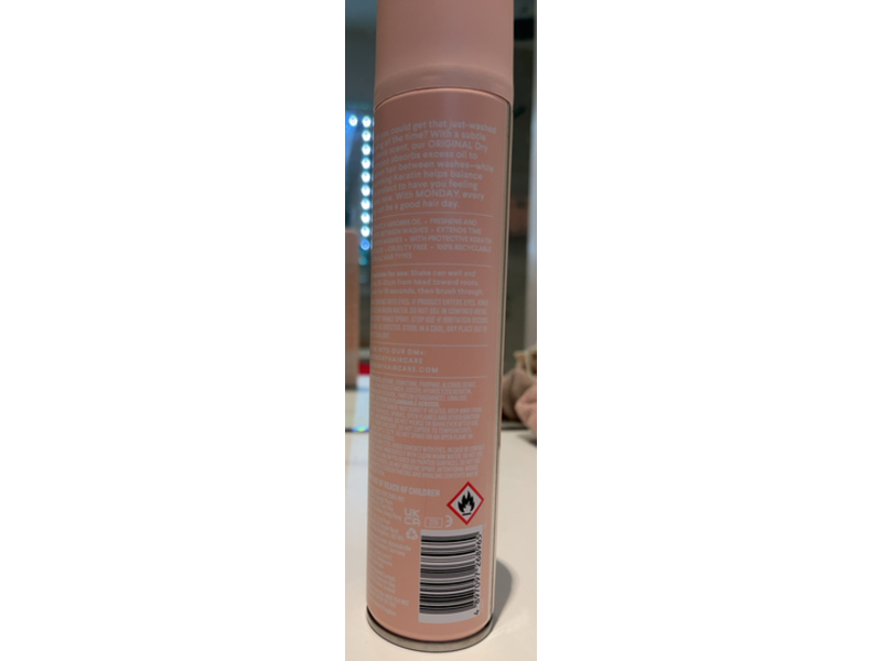 Monday Hairecare Original Dry Shampoo, Keratin, 6.7 fl oz/200 mL