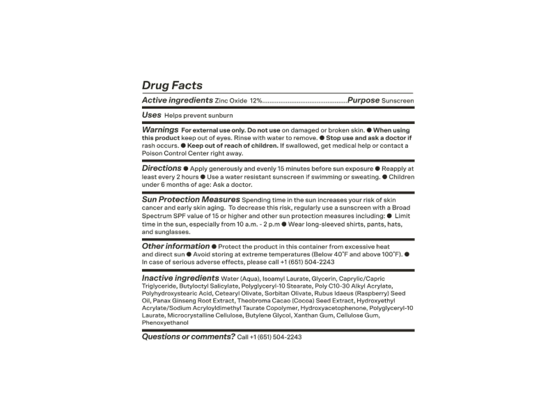 Bubble Solar Mate Daily Mineral Sunscreen, SPF 40, 1.7 fl oz/50 mL