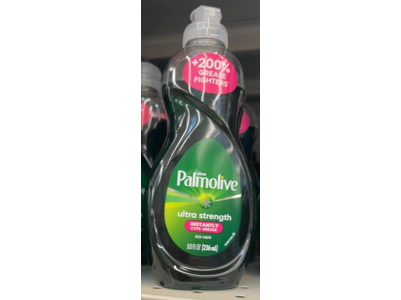 Palmolive Ultra Strength Liquid Dish Soap, 8 fl oz/236 mL, Pack Of 16