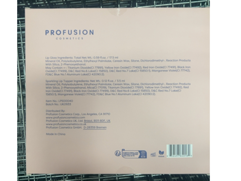 Profusion Cosmetics Glossy Pout Set, 0.12 fl oz/3.5 mL, 6 Count