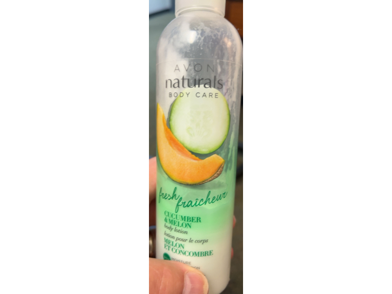 Avon Naturals Fresh Fraicheur Body Lotion, Cucumber & Melon, 8.4 fl oz/250 mL