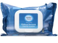 Signature Care Makeup Remover Cleansing Towelettes, 25 Count - thumbnail 1