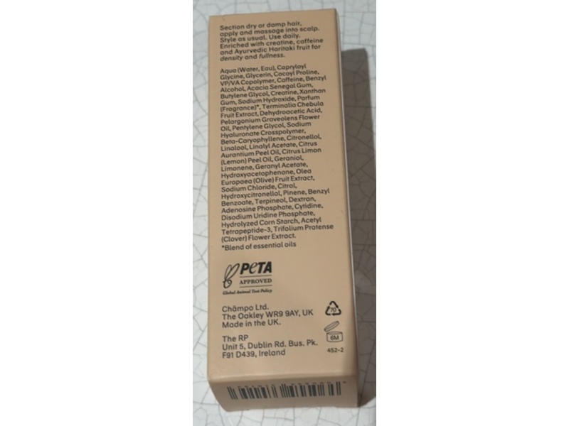 Champo Pitta Growth Serum, 1.0 fl oz/30 mL