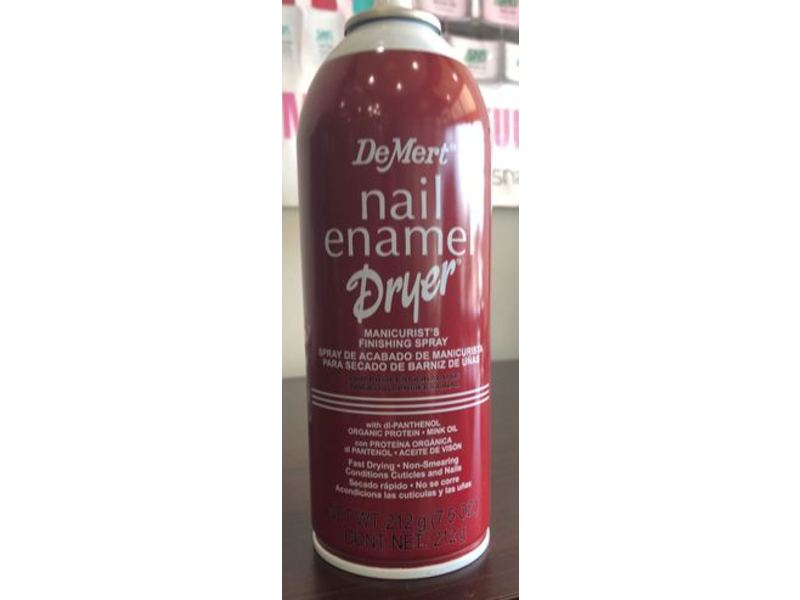 Demert Nail Enamel Dryer Spray, 7.5 oz/212 g