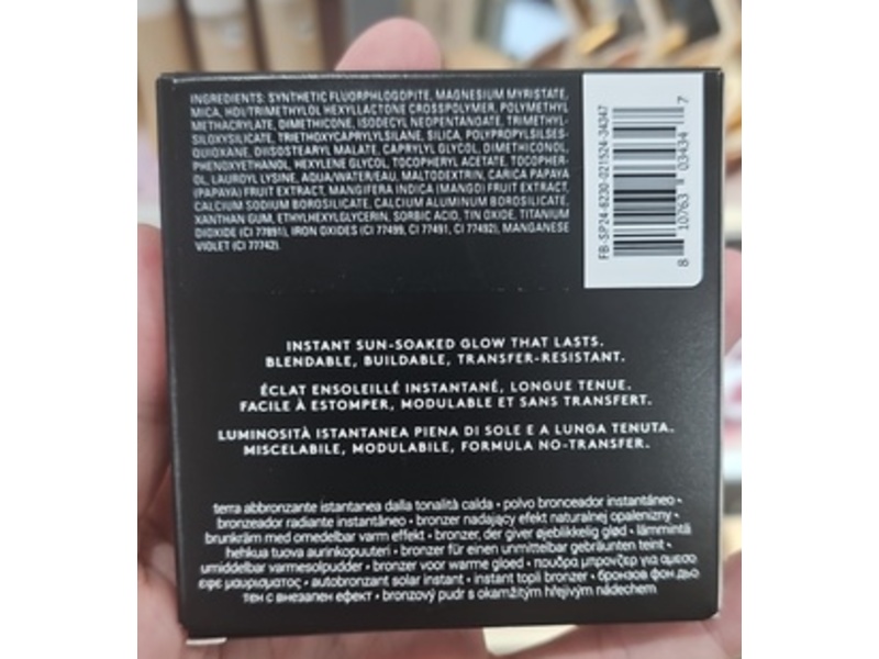 Fenty Beauty By Rihanna Sun Stalk'r Instant Warmth Bronzer, Mocha Mami, 0.22 oz/6.23 g