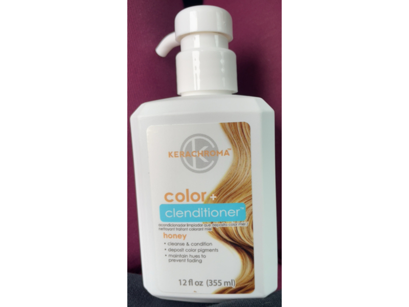 Kerachroma Color + Clenditioner, Honey, 12 fl oz/355 mL