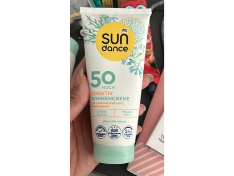 dm Sundance Sensitive Sunscreen, SPF 50, 100 mL