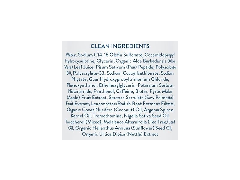 Routine Wellness Anti-Thinning Shampoo, Unscented, 14 oz/414 mL