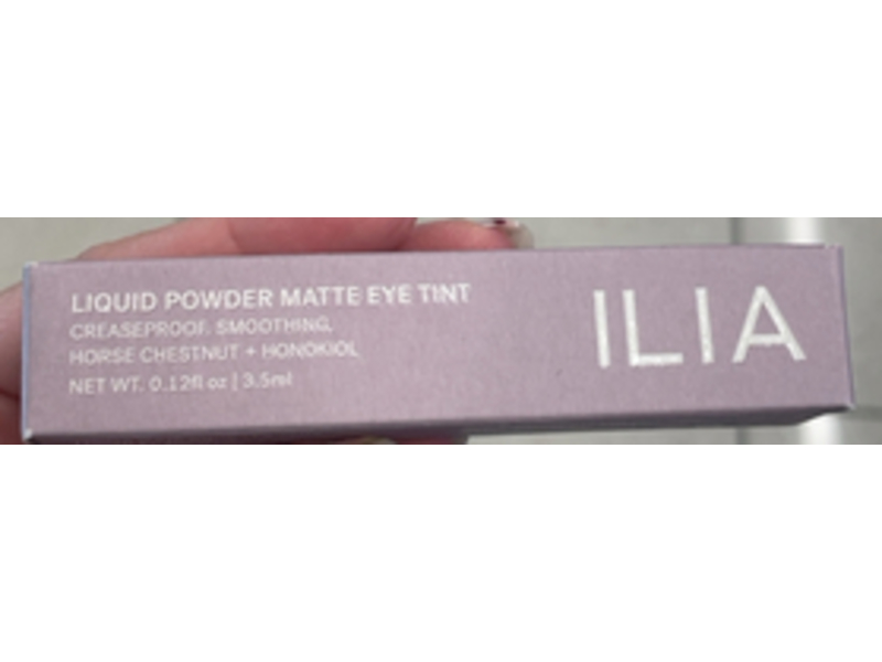 Ilia Liquid Powder Matte Eye Tint, Cork , 0.12 fl oz/3.5 mL