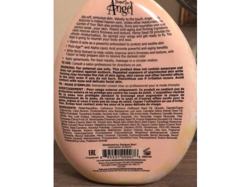 Designer Skin Angel Daily Moisturizer, Kiwi Pear Fragrance, 20 fl oz