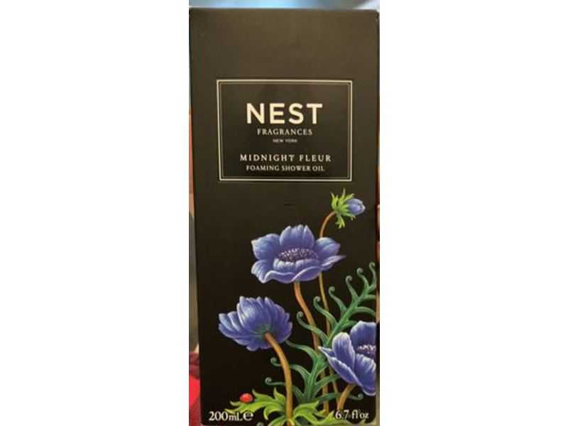 Next Fragrance Foaming Shower Oil, Midnight Fleur, 6.7 fl oz/200 mL