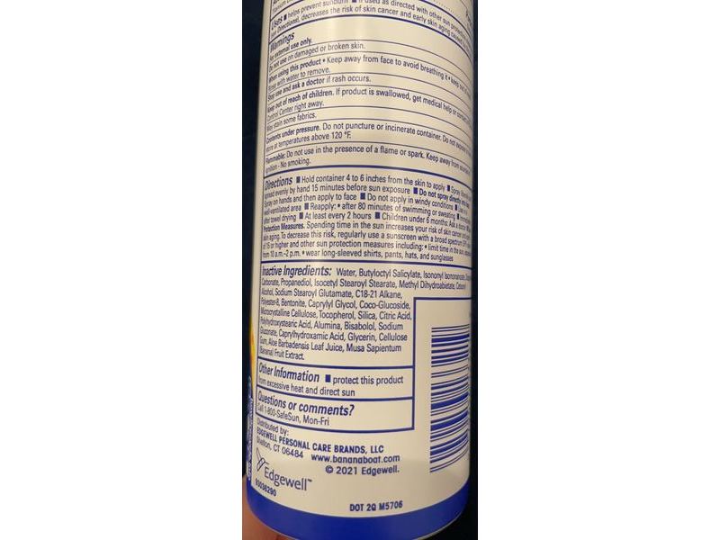 Banana Boat Kids Mineral Sunscreen Spray, SPF 50, 5 oz/142 g