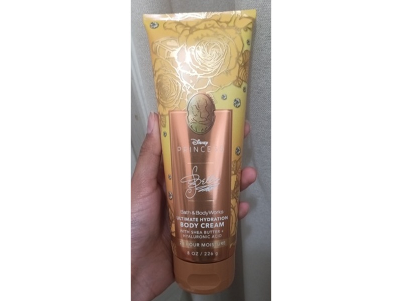 Bath & Body Works Disney Princess Ultimate Hydration Cream, Belle, 8 oz/226 g