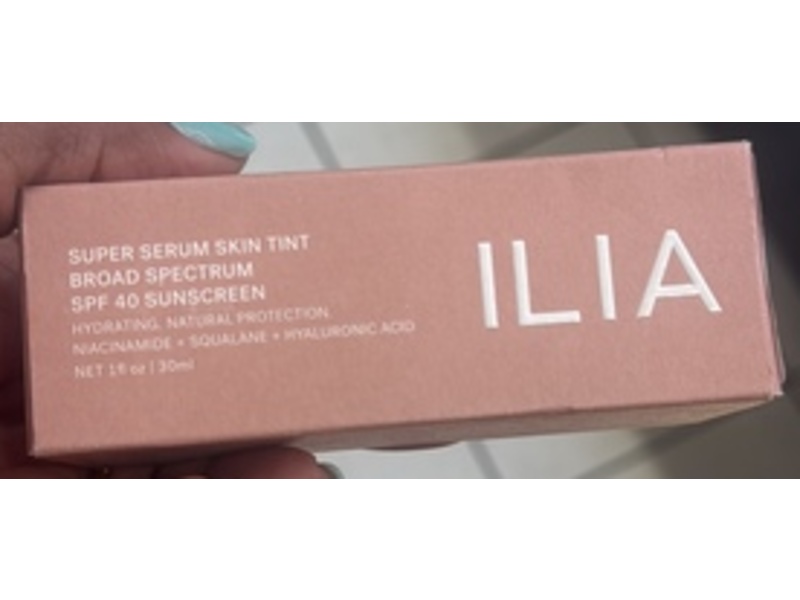 Ilia Super Serum Skin Tint Broad Spectrum Sunscreen, SPF 40, Pavones ST16, 1 fl oz/30 mL