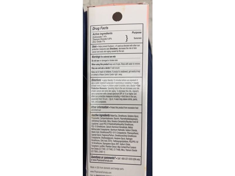 Physicians Formula Natural Defense Foundation, SPF 30, Light-To-Medium, 1 fl oz