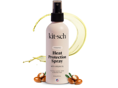 Kitsch Priming Heat Protectant & Styling Mist, Argan Oil, 6.8 fl oz/201 mL