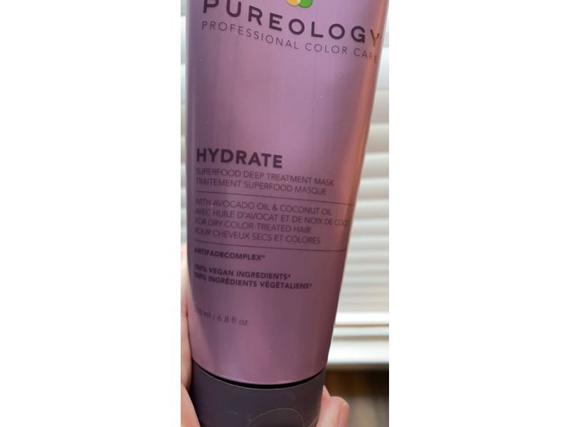 Pureology Hydrate Superfood Deep Treatment Mask, 6.8 fl oz/200 mL