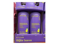 Attitude Super Leaves Kids Shampoo & Body Wash, Vanilla & Pear, 32 fl oz/946 mL, Pack Of 2 - thumbnail 2