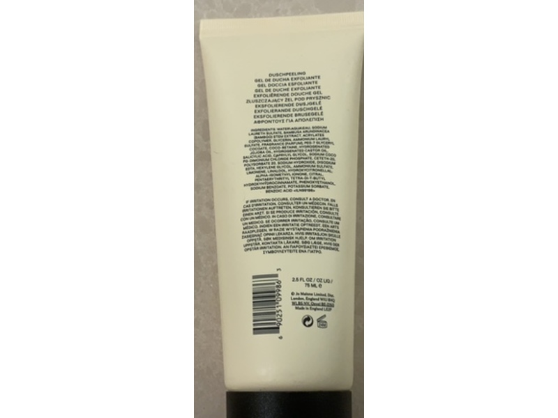 Jo Malone London Exfoliating Shower Gel, Lime Basil & Mandarin, 2.5 fl oz/75 mL