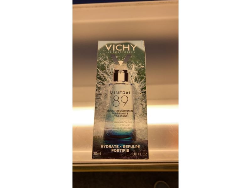 Vichy Laboratories Mineral 89 Fortifying & Hydrating Daily Skin Booster, 1.01 fl oz/30 mL