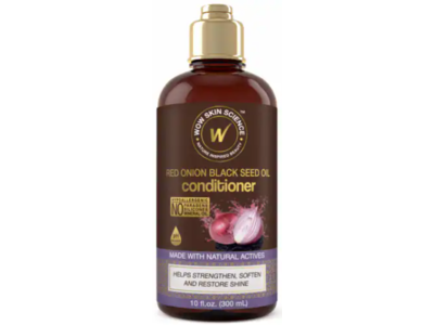 Wow Skin Science Conditioner, Red Onion Black Seed Oil, 10 fl oz/300 mL