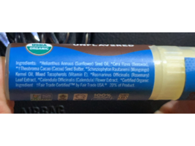 Eco Lips Mongo Kiss Lip Balm, Unflavoured, 0.25 oz, Pack Of 6