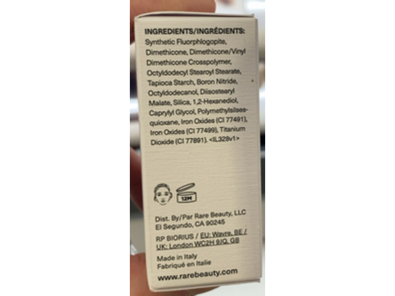 Rare Beauty Positive Light Silky Touch Highlighter, Reflect, 0.098 oz/2.8 g