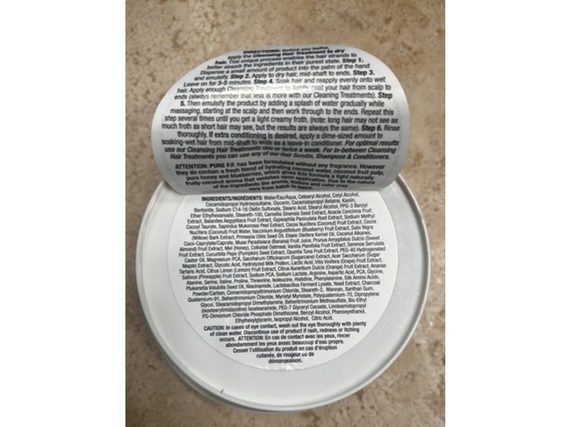 Tweak'd by Nature Pure F.F. Volumizing Cleansing Hair Treatment, 16 oz/453 g