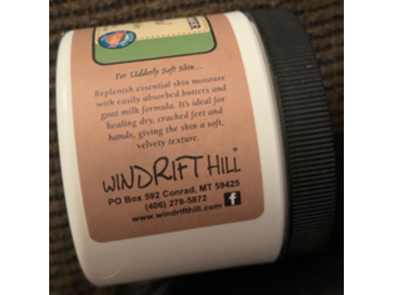 Windrift Hill Body Butter, Goat Milk, Shea & Mango Butters, 4 oz/118 mL