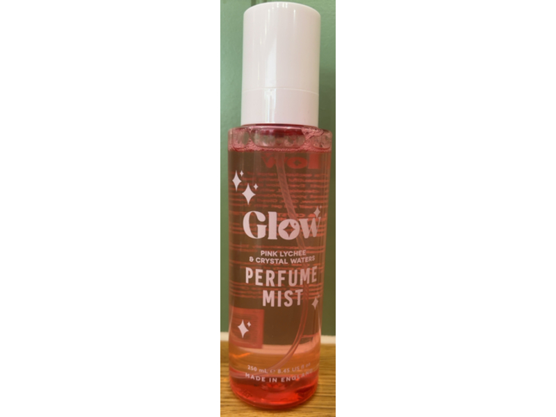 Glow Perfume Mist, Pink Lychee & Crystal Waters, 8.45 fl oz/250 mL