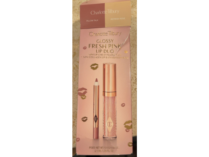 Charlotte Tilbury Glossy Lip Duo, Fresh Pink