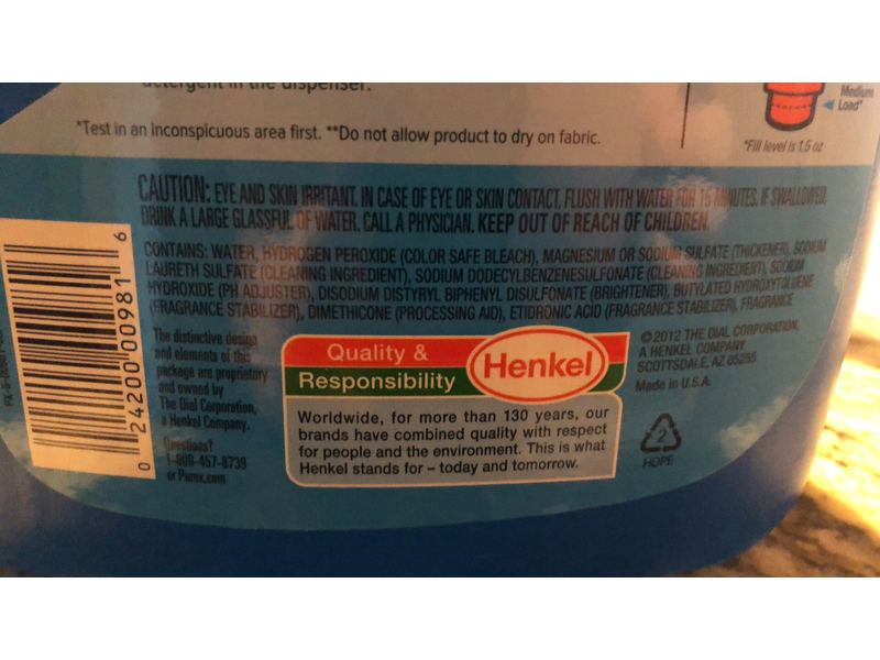 Purex 2 Stain Fighters + Bright Booster Color Safe Bleach, 44 Loads, 66 fl oz