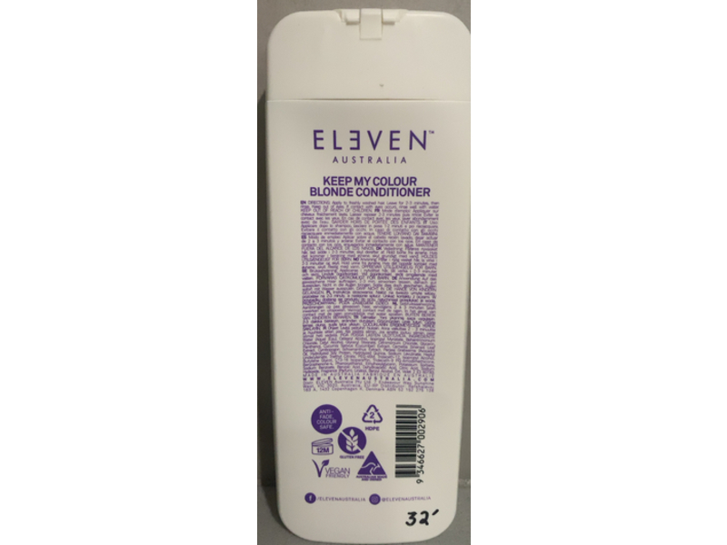 Eleven Australia Keep My Colour Blonde Conditioner, 10.1 fl oz/300 mL