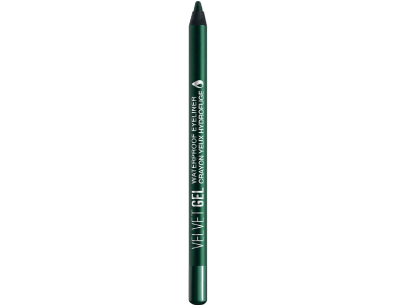 Marcelle Velvet Gel Waterproof Eyeliner, Prismatic Green, 0.04 oz/1.3 g