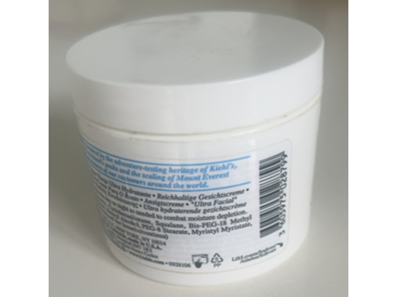 Kiehl's Since 1851 Ultra Facial Cream, Glacial Glycoprotein, 4.2 oz/125 mL