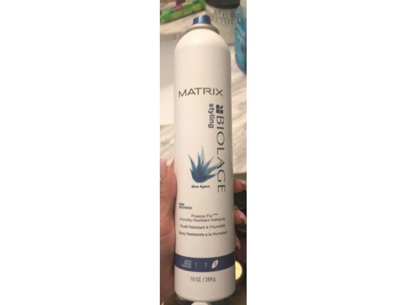 Matrix Biolage Styling Freeze Fix Humidity Hairspray, Blue Agave, 10 oz/284 g